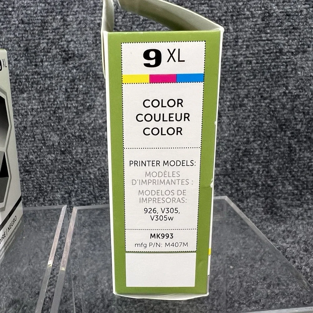 Dell Ink 9XL Color & Black Set MK992 & MK993 New